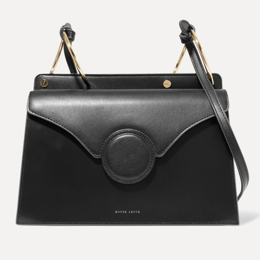 DANSE LENTE Phoebe Leather Shoulder Bag